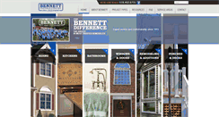 Desktop Screenshot of bennettcontracting.com